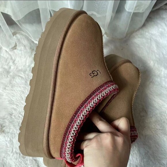 UGG tazz platform slipper chestnut - Picture 3 of 7